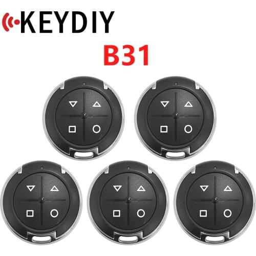 Free Shipping ( 5Pcs/LOT ) KEYDIY Original KD900 KD900+ URG200 KD-X2 Key Generator B Series Remote Control B31 Auto Garage Door