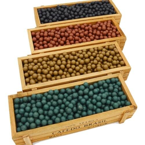 100PCS/lot 9-10mm Color Mud balls slingshot Balls Slingshot shooting Catapult Replacement Outdoor Hunting Ammo mud Balls