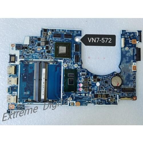 14306-1M for Acer VN7-572G vn7-572 motherboard Mainboard laptop 448.06C08.001M CPU:I5-6200U GPU:N16S-GX-A2 2GB DDR4 100% tested