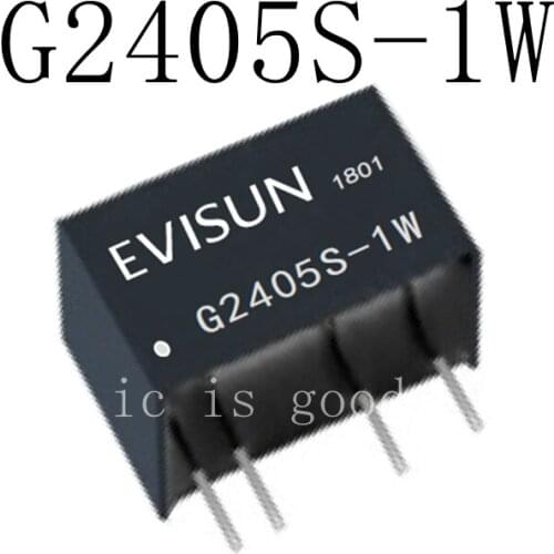 5PCS G2405S-1W buck power supply module plus or minus 24V turn 5V G2405S-1W New original
