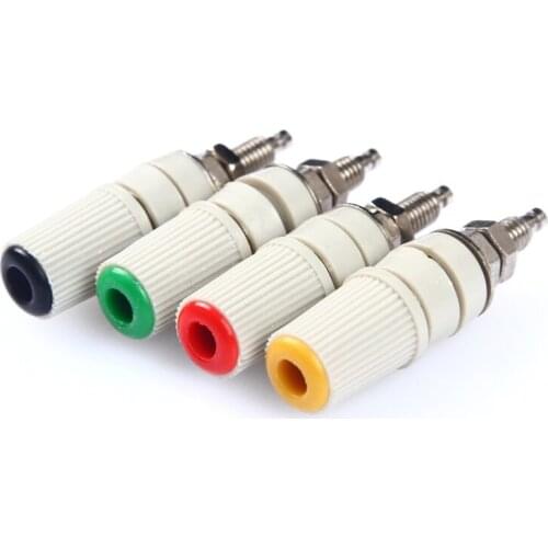 5pcs/lot 5mm / 30A 4mm Banana Plug Socket Copper High Current Terminals