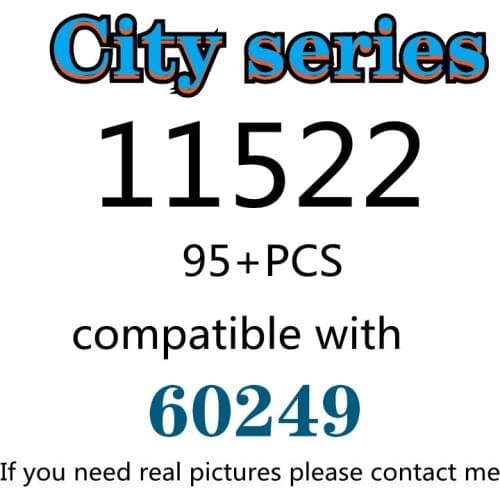 95PCS 11522 Building Block Toy City Series 60249 Assembled Building Block Childrens Toy Gifts