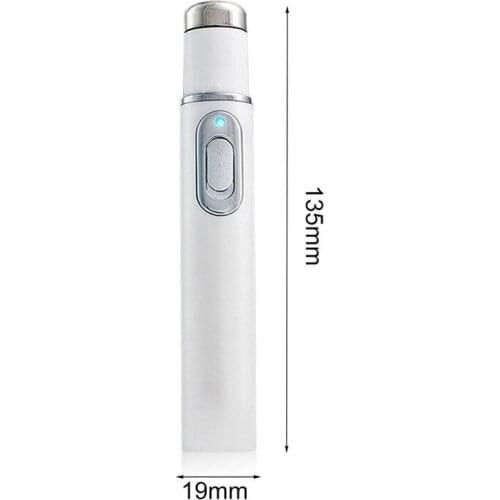 Acne Laser Pen Portable Soft Scar Durable Blue Light Dark Circles Wrinkle Removal Machine Therapy Massage Relax Remover Device