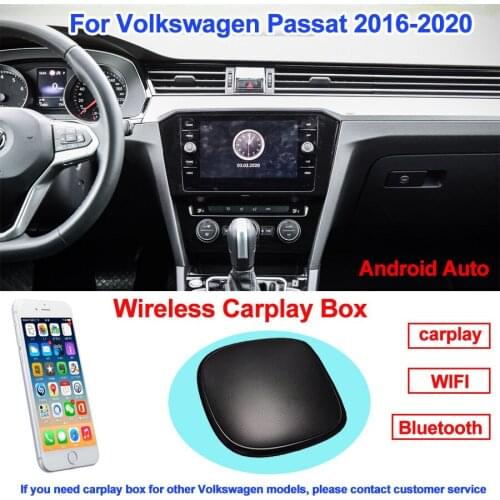 Carplay For Volkswagen Passat 2016-2020 Map Android Carplay AI Box 9.0 Car Multimedia Player Mirror Link Wireless Carplay TV Box