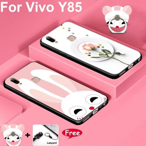 Phone Cases coque For Vivo Y85 Case soft Silicone Cover bag funda 6.26'' For Vivo Y 85 bag case vivoy85 phone cases shell