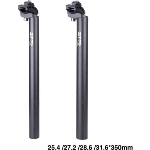 Bicycle Damping Suspension Seatpost Mountain Bike Seat Post 25.4 27.2 28.6 31.6 350mm Frosted Black Seatposts Bicycle Parts