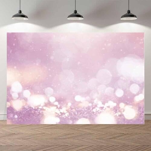 Thin Vinyl Glitter Party Bokeh Sparkling Kid Portrait Birthday Party Wedding Banner Photography Backdrop Photo Studio Background