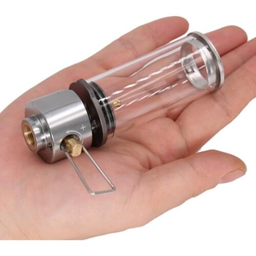 BRS Dreamlike Candlelight Lamp Mini Windproof Candle Lamp Gas Burner Stove Outdoor Camping Lights Tent Lighting Equipment BRS-55