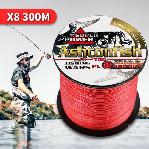 Fishing braid line 300M 8x super sea fishing line 6-300LB strong 0.1-1.0mm fishing accessories fishing tackle online sales ropes