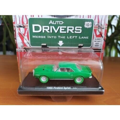 M2 machines 1/64 1968 Firebird Sprint Diecast Collection of Die-casting Simulation Alloy Model Car Children Toys