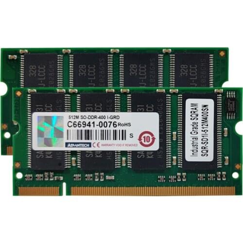 Memoria RAM DDR 512MB 1GB 2GB 400MHz Notebook Memory PC-3200 200Pin SODIMM 2.5V DDR RAM Laptop Memory Module