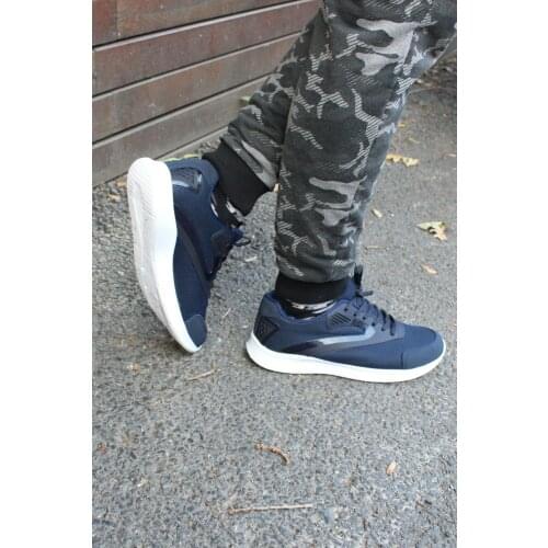 Men Running Shoe Navy Air Field Protected