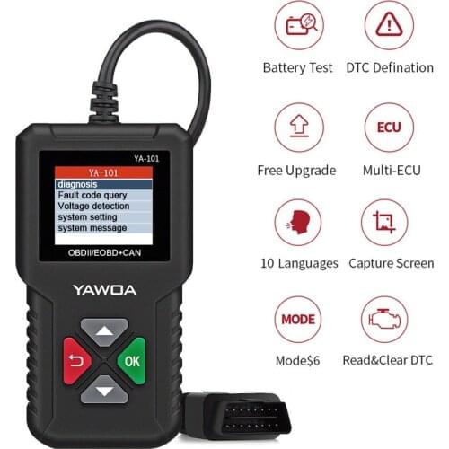 New Car OBD2 Scanner OBDII Code Reader Car Diagnostic tool turn off engine light free update pk CR3001 Scan Tool