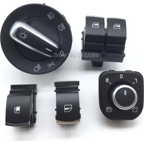 Headlight Fuel Control Switch For VW Passat Golf 5 6 R32 GTI Rabbit Tiguan 5ND 941 431A,5K3 959 857,1KD 959 833,5ND 959 565A
