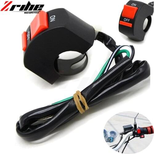 Motorcycle Handlebar On/Off Switch for LED Headlight Fog Light LED Head Lamp Angel Eye Light High Quality Switch