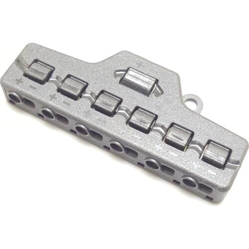 Practical Push-In Terminal Block Safe Distribution Plug-In of Led Lighting Pressing The Splitter Children Toy