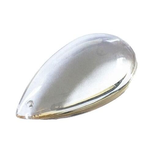 30pcs/lot 38mm Clear Color Crystal Chandelier Part Prism Drop Hanging Pendant For DIY