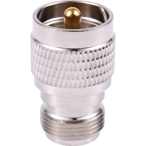 UHF Male PL259 to N Female M/F Straight Coax RF Adapter