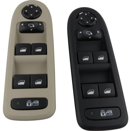 With Folding Left Front Master Power Window Switch For Citroen c5 Peugeot 408 508