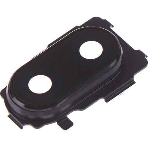 For Xiaomi Redmi Note 7 Camera Lens Glass Back Cover With Metal Frame Holder Replacement Repair Parts