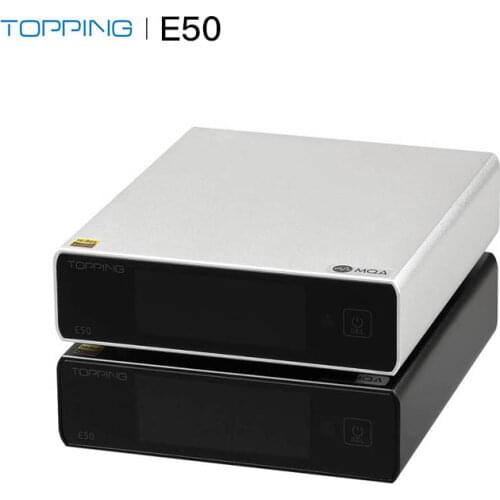 TOPPING E50 Hi-Res ES9068AS dac MQA FULL Decode xmos XU216 USB DAC 32BIT DSD512 768k AUDIO decoder MQA DAC with Remote control