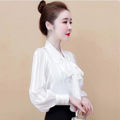 Блузки с бантом WLWFYWLT China At AliExpress