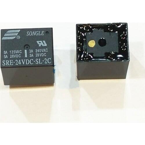 10PCS Power Relays SRE-24VDC-SL-2C 24V 3A 240V 8PIN Relay new and original Relay