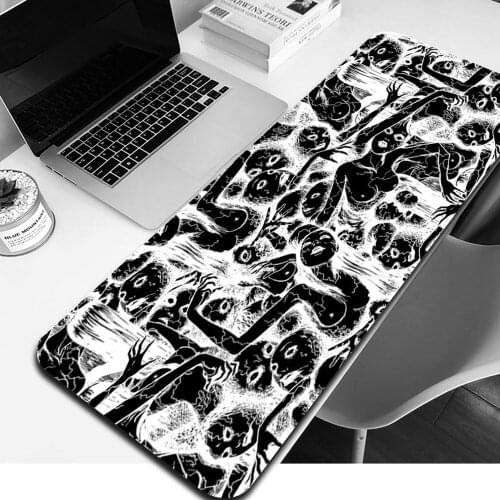 Junji Ito Laptop Gaming Mice Mousepad Free Shipping Large Mouse Pad Keyboards Mat Anime Mouse Pad Pc Gamer Gaming Mouse Pad