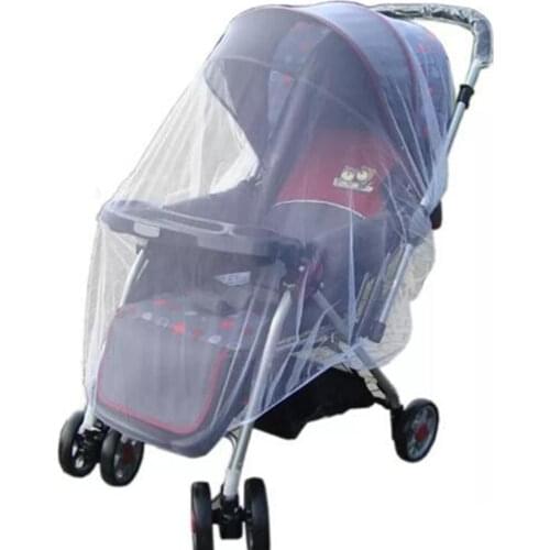 Baby Stroller Pushchair Mosquito Insect Shield Net Mesh Stroller Accessories Cart Mosquito Net Safe Infants Protection Safe Mesh
