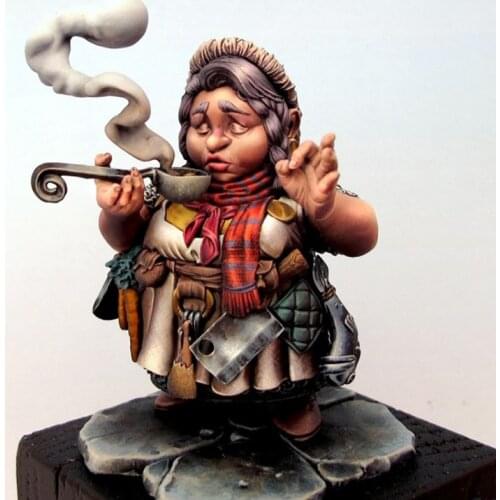 Resin Model figure GK STEPHANIA SLATEHEARTH Fantasy theme Q version Unassembled and unpainted kit