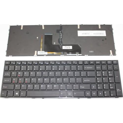 Keyboard with backlit for Hasee Z6-I78172D1 Z6-SL7D1 Z6-PK5D1 z7sl7s3 Z7-SP7S2 US black