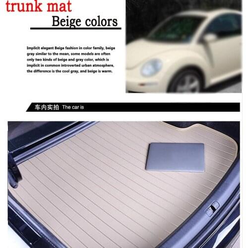 Custom fit car trunk mat for Citroen C5 C4 Air Cross Picasso C2 C4L DS5 LS DS6 3d car styling tray carpet cargo liner