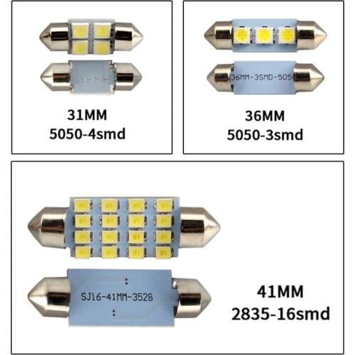 Dome License Plate Mixed LED Light Signal Lamp Car Lights Car Accessories 14Pcs Auto Car Interior Package Map