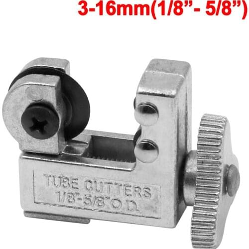 Mini Tube Cutter For 1/8'' - 5/8'' Outside Diameter Hard Tubing Acrylic & PETG & Copper Tubing Refrigeration Tool