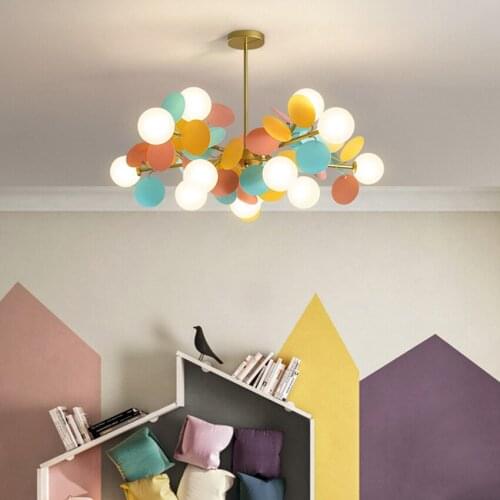 Nordic LED Pendant Lights Bedroom Room Decoration Pendant Lamp Dining Room Living Room Hanging Lamp Indoor Lighting Dinning Room