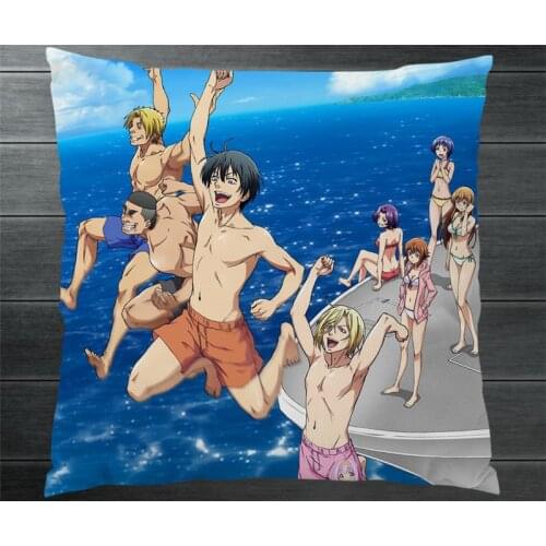 New Anime Grand Blue Dreaming Iori Kitahara Chisa Kotegawa Nanaka Pillowcase Pillow Case Cover Cosplay Gift BED/SOFA/CAR Decor