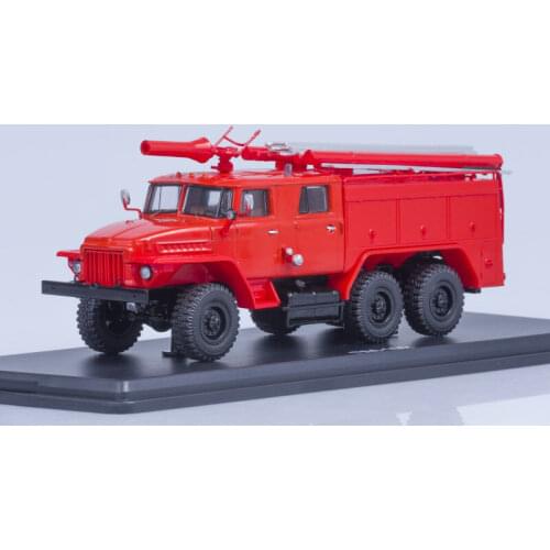 Start Scale Models SSM 1/43 Fire Engine URAL 375N AC-40 PM 102 fire truck Diecast Matel