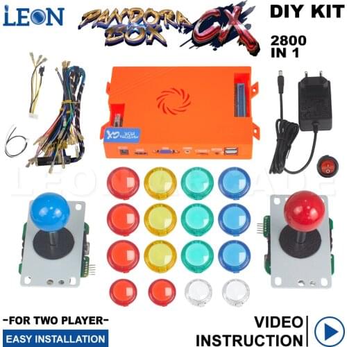 High Score Rank Consola Pandora Box Cx Arcade Cabinet Diy Kit Wood Sanwa Arcade Buttons 5 Pin 8 Way Arcade Joystick Wire Crt Tv