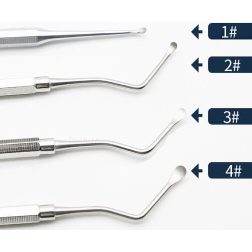 1Pcs Tooth Cleaning Professional Dental Scaler Gracey Periodontal Curette Bone Curettes Perio Dental Instrument Hand Use Tool