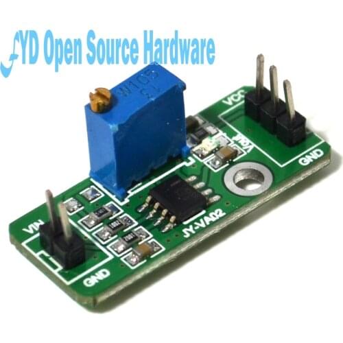 5 PCS Weak signal acquisition dc amplifier LM358 adjustable magnification analog output module