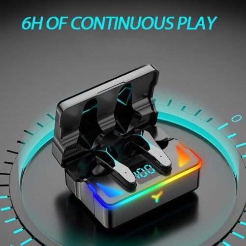 Bluetooth-compatible Wireless Headphones With Mic Sports Waterproof TWS Earphones Touch Control Wireless Headsets Earbuds Phone