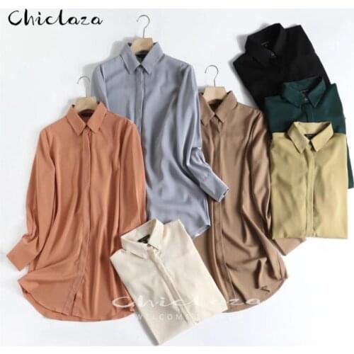 Блузки с цветами CHICLAZA China At AliExpress