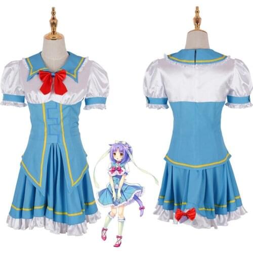 Anime NEKOPARA Cinnamon Cosplay Costumes Maid Outfit Lolita Dress Uniform Women Clothing Suit Girls Christmas Carnival Party