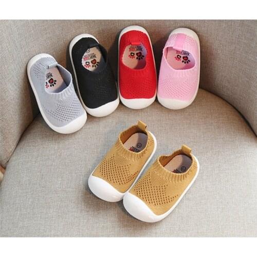 Kid Baby Shoes Breathable Infant Toddler Shoes Girls Boy Casual Mesh Shoes Soft Bottom Comfortable Non-slip Shoes