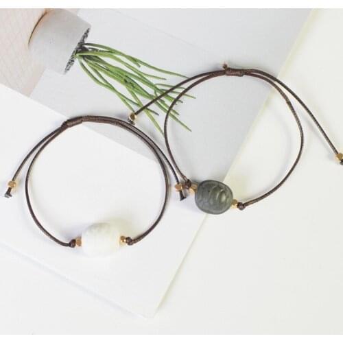 Fashion exquisite small turtle shell ceramic hand-woven bracelet ceramic beaded bracelet woman girl beautiful jewelry