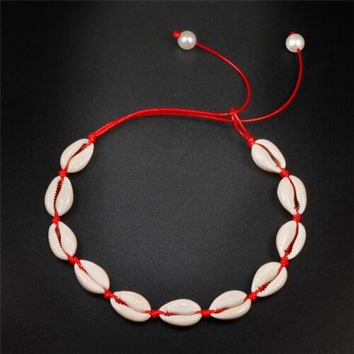 Hot Shells Necklace for Women Girls Bohemian Natural Conch Choker Collar Summer Beach Necklaces Fashion Jewelry Accessories Gift