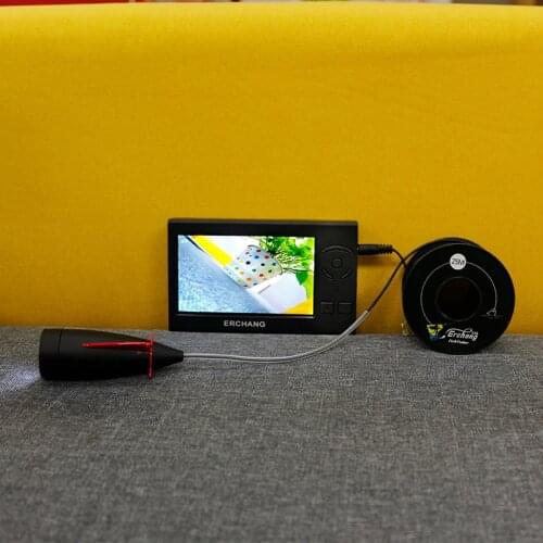 Erchang F430 4.3" Underwater Fishing Camera 30M Cable Fish Finder Underwater Kamera HD White Lamp Camera For Fishing