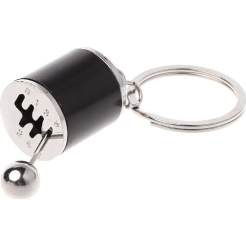 5 Colors Manual Transmission Gear Lever Keychain Gearbox Shift Lever Key Holder