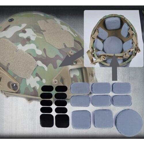 Tactical Helmet Protective Pad Replacement Suspension Pad set Soft Cushion Pad for Fast/Mich/ACH Helmet