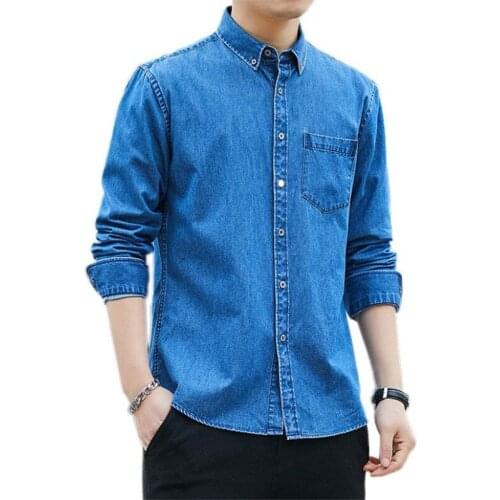 Мужские джинсовые рубашки TIEMIANNIU China At AliExpress
